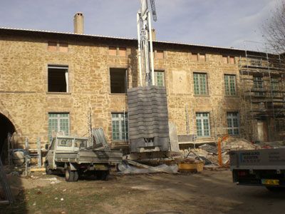 STB Grâne STB Montmeyran Marc Buffard Rénovation château du Mouchet